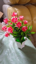 Wild Artificial Flower Plant for Home & Office Decor (1 Pc, Cute Pot)
