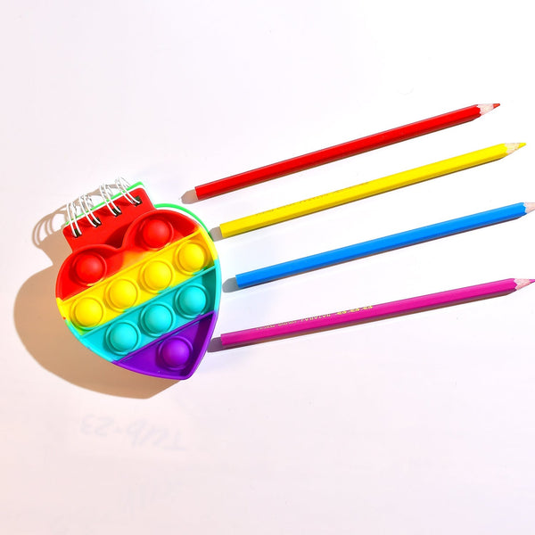 Heart pattern  It fidget notebook