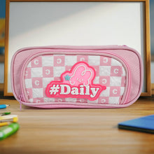 Pencil Pouch With Zipper (1 Pc / 2 Compartment )